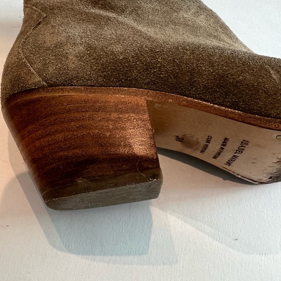 Isabel Marant Dacken Ankle Boots in Taupe Size 36 - Picture 8 of 13